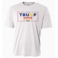 Trump Vance IM Lovin It 2024 Funny Saying Quote Trump Fried Cooling Performance Crew T-Shirt