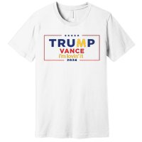 Trump Vance IM Lovin It 2024 Funny Saying Quote Trump Fried Premium T-Shirt