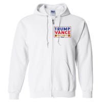 Trump Vance IM Lovin It Hamburger 2024 Full Zip Hoodie