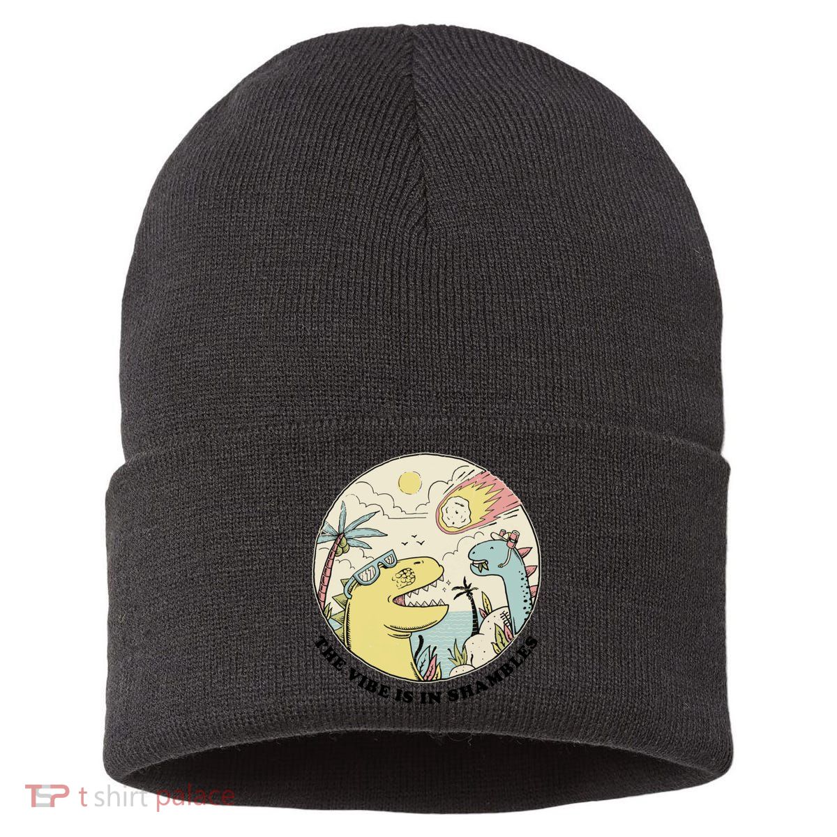 The Vibe Is In Shambles Sustainable Knit Beanie