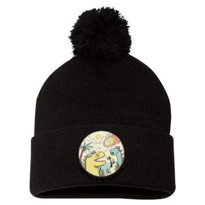 The Vibe Is In Shambles Pom Pom 12in Knit Beanie