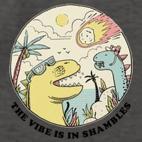 The Vibe Is In Shambles Vector Backpack