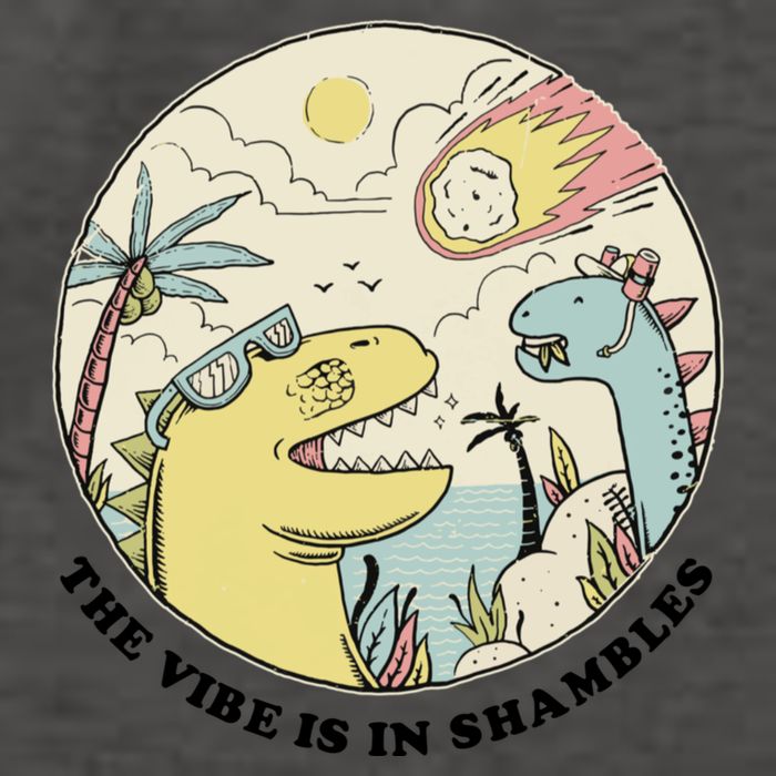 The Vibe Is In Shambles Vector Backpack