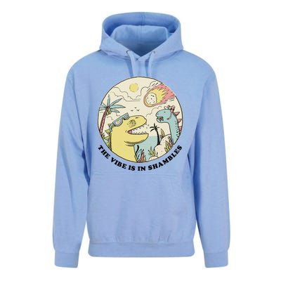 The Vibe Is In Shambles Unisex Surf Hoodie