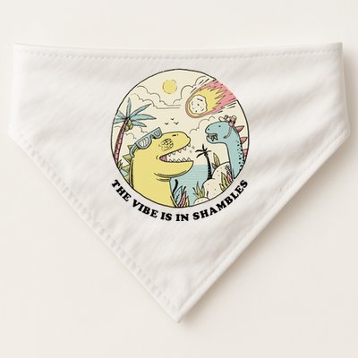 The Vibe Is In Shambles USA-Made Doggie Bandana