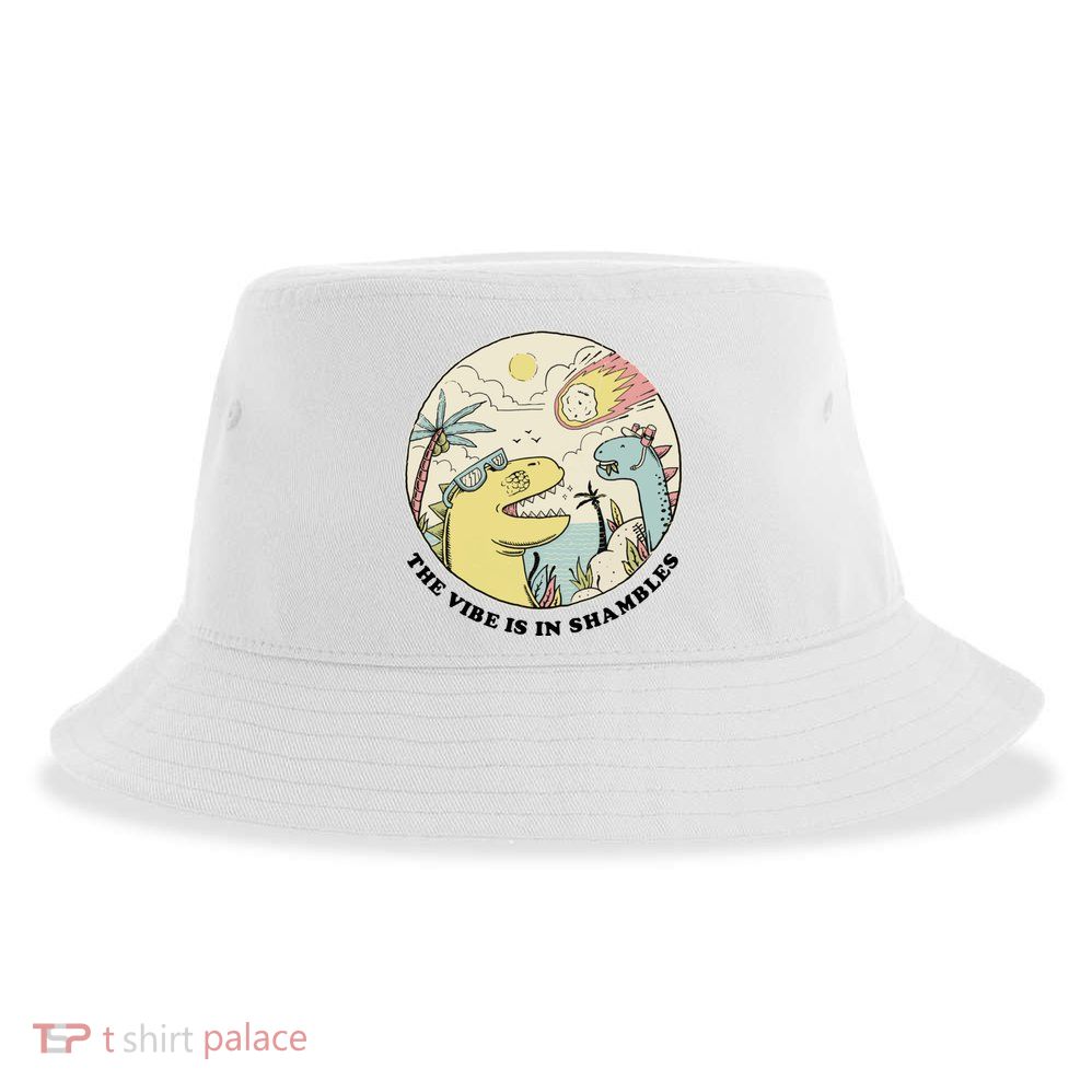 The Vibe Is In Shambles Sustainable Bucket Hat