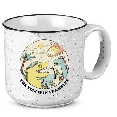 The Vibe Is In Shambles 15oz Campfire Ceramic Mug