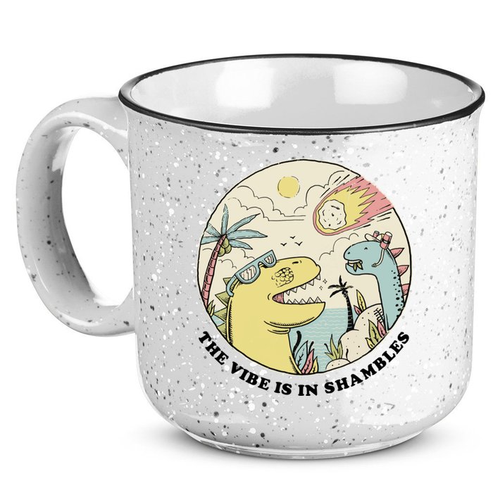 The Vibe Is In Shambles 15oz Campfire Ceramic Mug