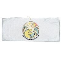 The Vibe Is In Shambles Large Microfiber Waffle Golf Towel