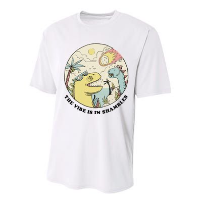 The Vibe Is In Shambles Performance Sprint T-Shirt