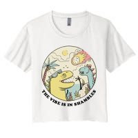 The Vibe Is In Shambles Crop Top