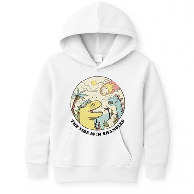 The Vibe Is In Shambles Kids Hoodie