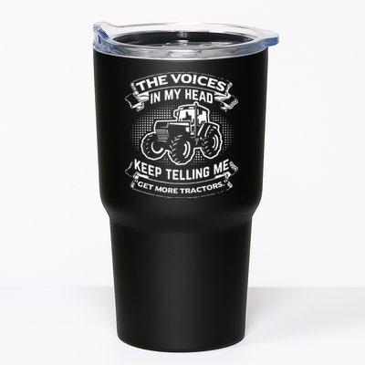The Voices In My Head Keep Telling Me Tractors Farmer Tumbler
