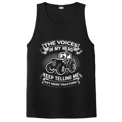 The Voices In My Head Keep Telling Me Tractors Farmer PosiCharge Competitor Tank