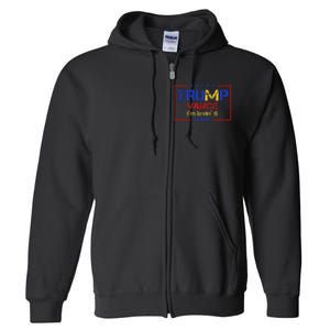 Trump Vance IM Lovin It 2024 Funny Saying Quote Trump Full Zip Hoodie