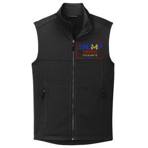 Trump Vance IM Lovin It 2024 Funny Saying Quote Trump Collective Smooth Fleece Vest