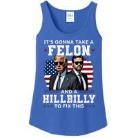 Trump Vance ItS Gonna Take A Felon And A Hillbilly To Fix Ladies Essential Tank