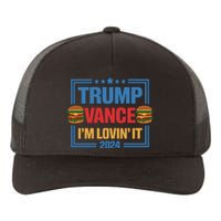 Trump Vance Im Lovin It Hamburger 2024 Election 2024 Yupoong Adult 5-Panel Trucker Hat