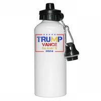 Trump Vance IM Lovin It 2024 Funny Saying Quote Trump Aluminum Water Bottle