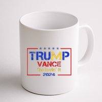 Trump Vance IM Lovin It 2024 Funny Saying Quote Trump Coffee Mug