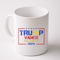 Trump Vance IM Lovin It 2024 Funny Saying Quote Trump Coffee Mug