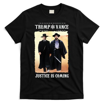 Trump Vance Justice Is Coming T-Shirt