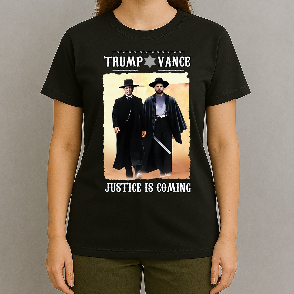 Trump Vance Justice Is Coming T-Shirt