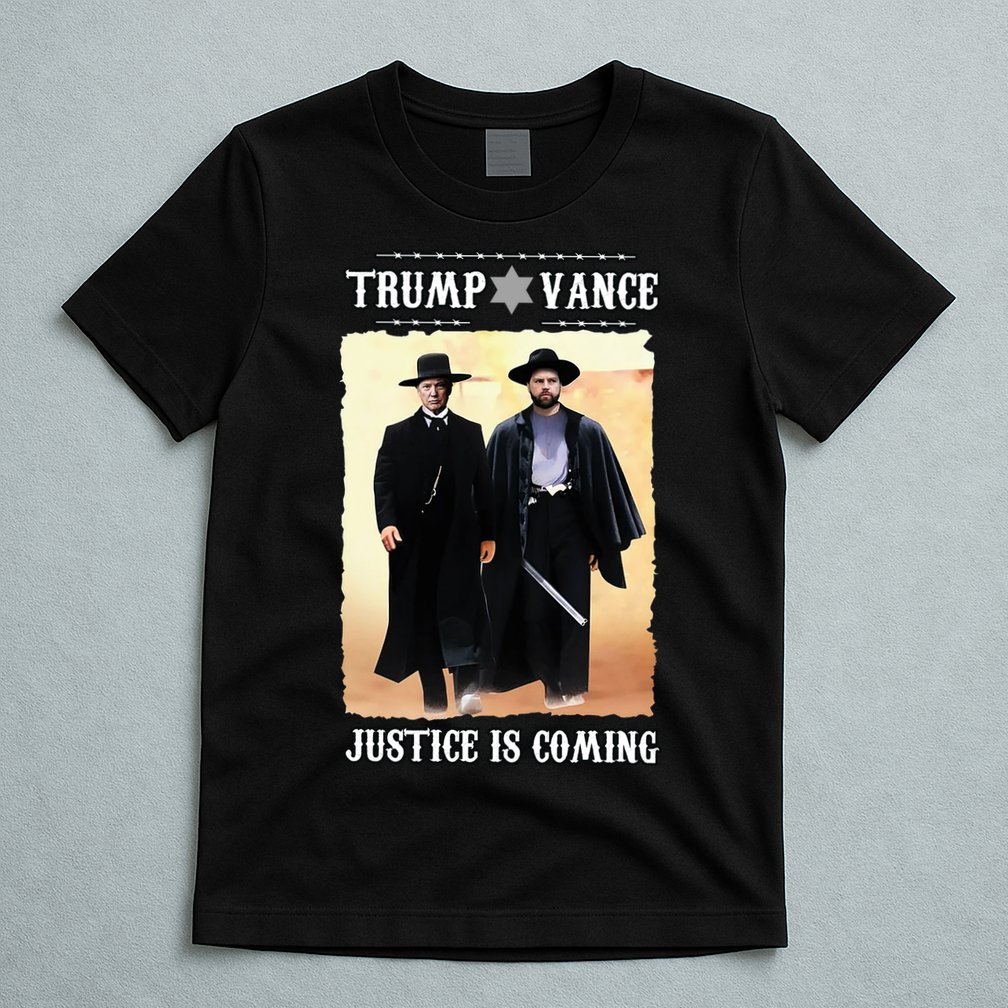 Trump Vance Justice Is Coming T-Shirt