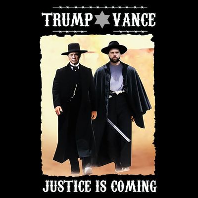 Trump Vance Justice Is Coming T-Shirt