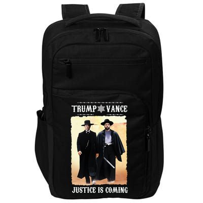 Trump Vance Justice Is Coming Impact Tech Backpack