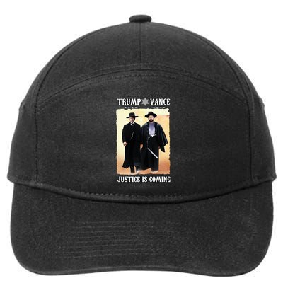 Trump Vance Justice Is Coming 7-Panel Snapback Hat