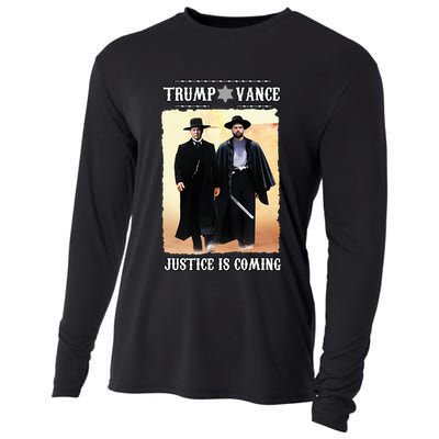 Trump Vance Justice Is Coming Cooling Performance Long Sleeve Crew