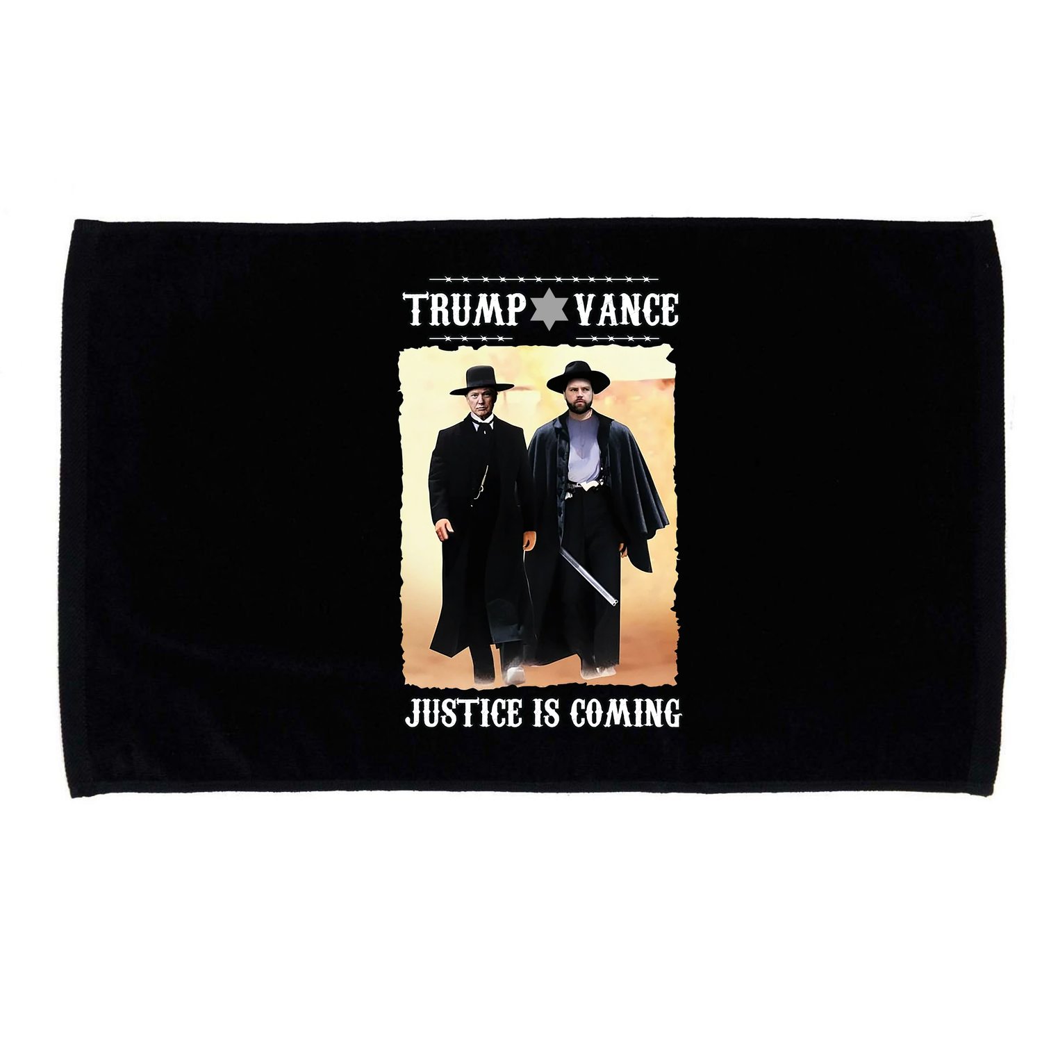 Trump Vance Justice Is Coming Microfiber Hand Towel