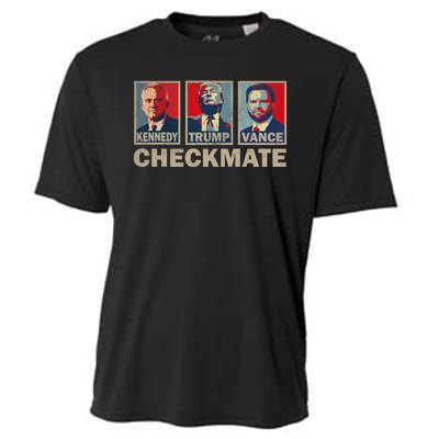 Trump Vance Kennedy Checkmate 2024 Election Republican Cooling Performance Crew T-Shirt