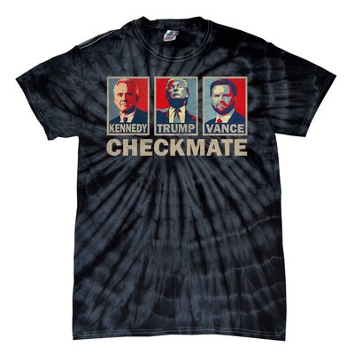 Trump Vance Kennedy Checkmate 2024 Election Republican Tie-Dye T-Shirt