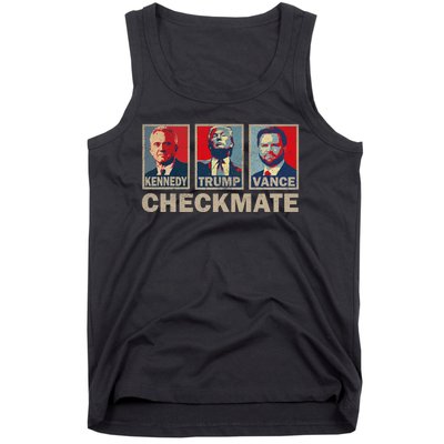 Trump Vance Kennedy Checkmate 2024 Election Republican Tank Top