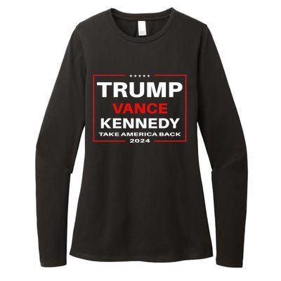 Trump Vance Kennedy Take America Back Again Womens CVC Long Sleeve Shirt