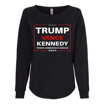 Trump Vance Kennedy Take America Back Again Womens California Wash Sweatshirt