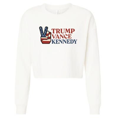 Trump Vance Kennedy Cropped Pullover Crew