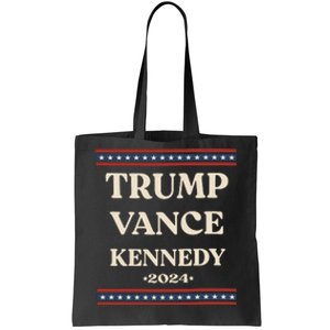 Trump Vance Kennedy 2024 Tote Bag