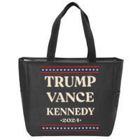 Trump Vance Kennedy 2024 Zip Tote Bag