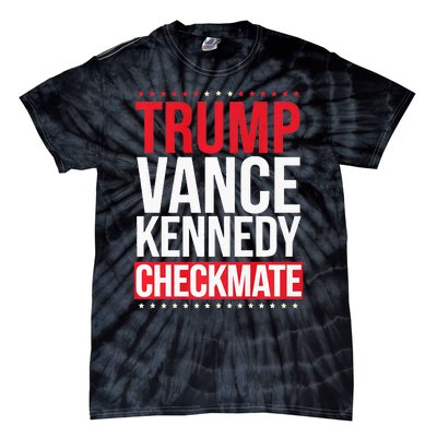 Trump Vance Kennedy Checkmate Trump For President 2024 Tie-Dye T-Shirt