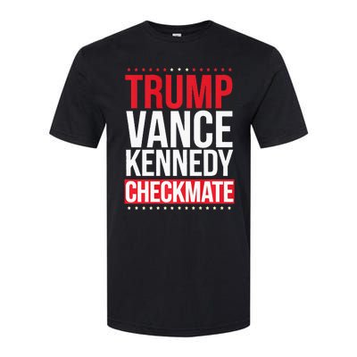 Trump Vance Kennedy Checkmate Trump For President 2024 Softstyle CVC T-Shirt