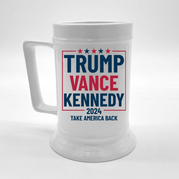 Trump Vance Kennedy Take America Back Again Beer Stein