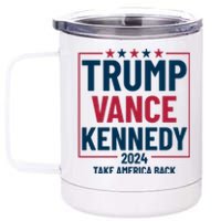 Trump Vance Kennedy Take America Back Again 12 oz Stainless Steel Tumbler Cup