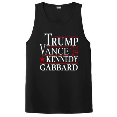 Trump Vance Kennedy Gabbard 2024 Election PosiCharge Competitor Tank