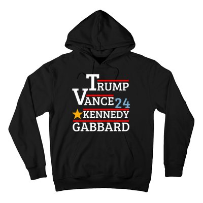 Trump Vance Kennedy Gabbard 2024 President Election Hoodie