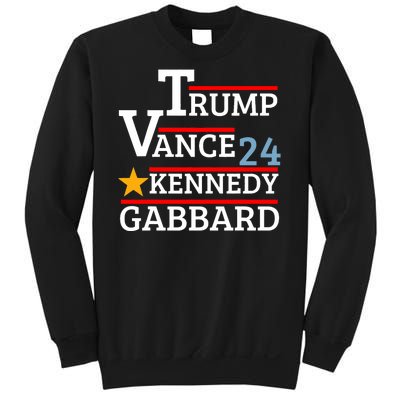 Trump Vance Kennedy Gabbard 2024 President Election Sweatshirt