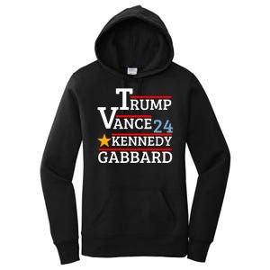 Trump Vance Kennedy Gabbard 2024 President Election Women's Pullover Hoodie