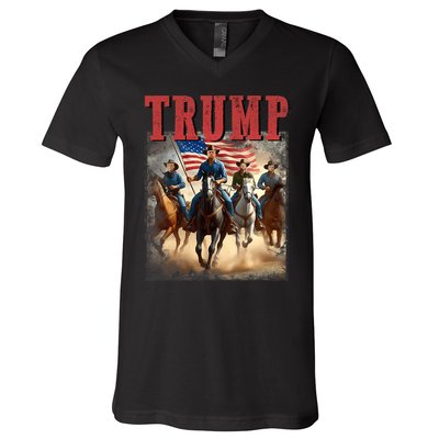 Trump Vance Kennedy Presidential Election 2024 V-Neck T-Shirt